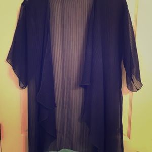 Electric blue LulaRoe monroe kimono sz small